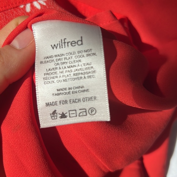 Aritzia Red Floral Mini Dress - Picture 13 of 14